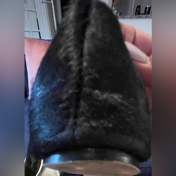 Black Pointed Toe Flats with PomPom Embellishment-Wendy Williams (HSN Exclusive) - Picture 8 of 8